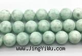 CAS308 15.5 inches 20mm round snowflake angelite gemstone beads