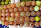 AGBS120 15 inches 14mm round agate gemstone beads wholesale