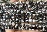 AGBS175 15 inches 6mm round tibetan dzi agate beads wholesale