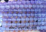 AGBS399 15 inches 8mm round purple agate beads wholesale