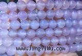 AGBS400 15 inches 10mm round purple agate beads wholesale