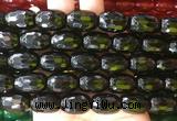 AGBS435 15 inches 13*18mm faceted drum agate beads wholesale AGBS435 15 inches 13*18mm faceted drum agate beads wholesale