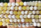 AGBS438 15 inches 10mm round Matte agate beads wholesale