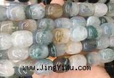AGBS457 15 inches 13*15mm drum agate gemstone beads wholesale AGBS457 15 inches 13*15mm drum agate gemstone beads wholesale