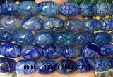 AGBS91 15 inches 13*18mm drum agate gemstone beads wholesale