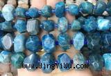 APBS01 15 inches 12*16mm - 13*18mm faceted nuggets apatite beads