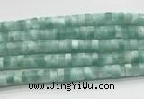 ASBS06 15 inches 3*6mm heishi peacock angelite gemstone beads