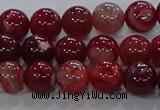 CAA1052 15.5 inches 8mm round dragon veins agate beads wholesale