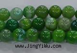 CAA1066 15.5 inches 6mm round dragon veins agate beads wholesale