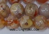 CAA1074 15.5 inches 12mm round sakura agate gemstone beads
