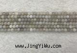 CAA1800 15.5 inches 4mm round banded agate gemstone beads