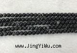 CAA1831 15.5 inches 6mm round banded agate gemstone beads