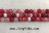 CAA1894 15.5 inches 12mm round banded agate gemstone beads