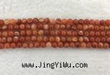 CAA1901 15.5 inches 6mm round banded agate gemstone beads