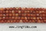 CAA1902 15.5 inches 8mm round banded agate gemstone beads