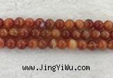 CAA1905 15.5 inches 14mm round banded agate gemstone beads