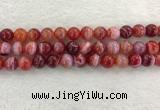 CAA1924 15.5 inches 12mm round banded agate gemstone beads