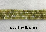 CAA1950 15.5 inches 4mm round banded agate gemstone beads