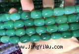 CAA2124 15.5 inches 10*14mm drum agate beads wholesale