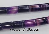CAA216 15.5 inches 8*12mm column madagascar agate beads