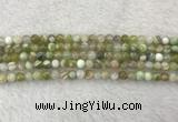 CAA2308 15.5 inches 4mm round banded agate gemstone beads