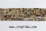 CAA2348 15.5 inches 4mm round crazy lace agate beads wholesale