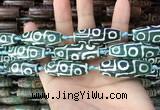 CAA2698 15.5 inches 14*38mm - 16*43mm rice tibetan agate dzi beads