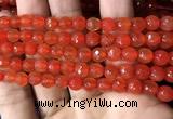 CAA3305 15 inches 6mm faceted round agate beads wholesale