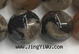 CAA3974 15.5 inches 14mm round sakura agate gemstone beads