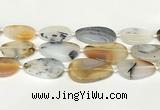 CAA4394 15.5 inches 18*28mm - 30*45mm freeform Montana agate beads