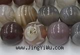 CAA4866 15.5 inches 8mm round Botswana agate beads wholesale