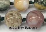 CAA5342 15.5 inches 10mm round ocean agate gemstone beads