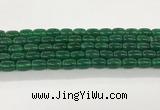 CAA5355 15.5 inches 10*14mm drum agate gemstone beads