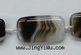 CAA536 15.5 inches 20*35mm rectangle madagascar agate beads