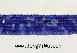 CAA5384 15.5 inches 6*7mm - 8*8mm nuggets agate gemstone beads