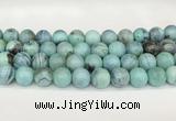 CAA5421 15.5 inches 14mm round agate gemstone beads
