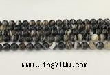 CAA5429 15.5 inches 10mm round agate gemstone beads