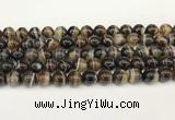 CAA5433 15.5 inches 12mm round agate gemstone beads