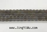 CAA5452 15.5 inches 8*12mm rice agate gemstone beads