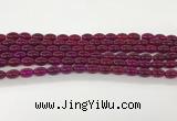 CAA5453 15.5 inches 8*12mm rice agate gemstone beads