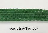 CAA5454 15.5 inches 8*12mm rice agate gemstone beads