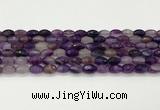 CAA5476 15.5 inches 8*12mm faceted rice agate beads