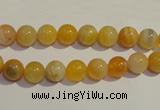 CAA87 15.5 inches 6mm round botswana agate gemstone beads