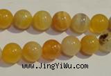 CAA90 15.5 inches 12mm round botswana agate gemstone beads