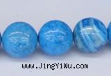 CAB224 15.5 inches 16mm round blue crazy lace agate beads