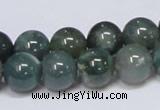 CAB386 15.5 inches 12mm round moss agate gemstone beads wholesale