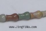 CAB465 15.5 inches 8*12mm vase-shaped indian agate gemstone beads
