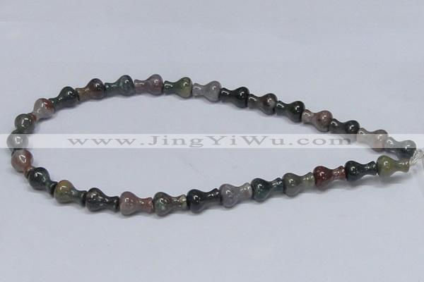 CAB466 15.5 inches 10*14mm vase-shaped indian agate gemstone beads
