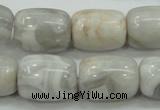 CAB904 15.5 inches 15*20mm drum natural crazy agate beads wholesale