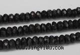 CAE31 15.5 inches 4*6mm faceted rondelle astrophyllite beads wholesale